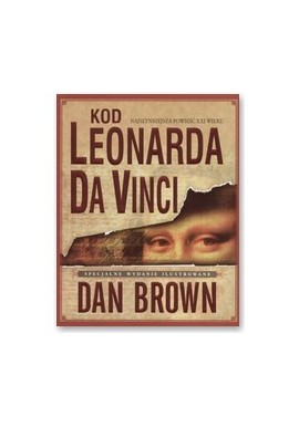 Dan Brown Kod Leonarda Da Vinci wyd. ilustrowane