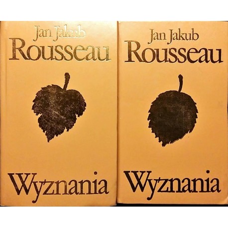 Wyznania Tom 1 i 2 Jan Jakub Rousseau