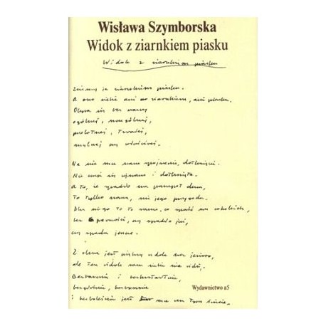 Widok z ziarnkiem piasku Wisława Szymborska
