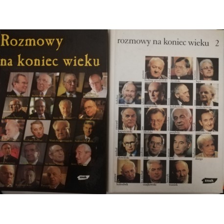Rozmowy na koniec wieku (tom 1 i 2) Katarzyna Janowska, Piotr Mucharski
