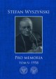 Pro Memoria Tom V: 1958 Stefan Wyszyński