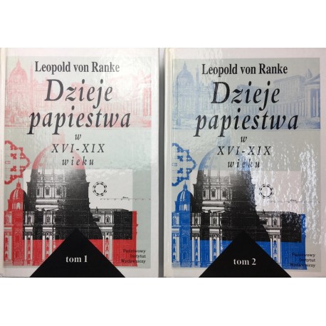 Dzieje papiestwa w XVI-XIX wieku 2 tomy Leopold von Ranke