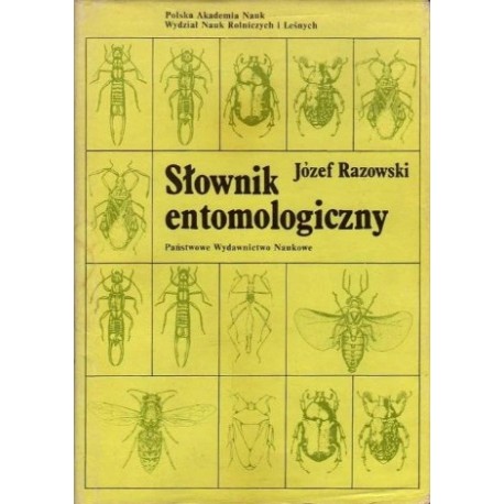 Słownik entomologiczny Józef Razowski