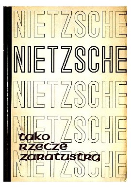 Tako rzecze Zaratustra Nietzsche