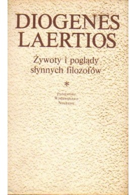 Żywoty i poglądy słynnych filozofów Diogenes Laertios