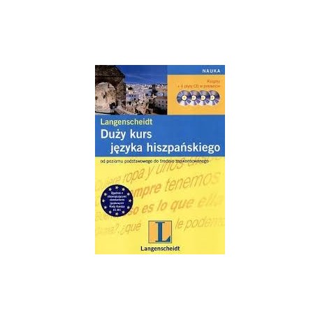 Duży kurs języka hiszpańskiego + 4 płyty CD Elisabeth Graf-Riemann, Palmira Lopez