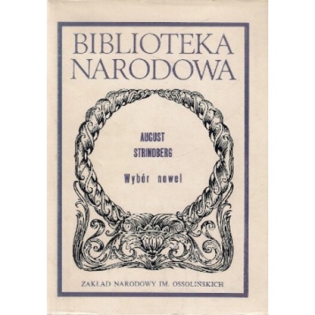 Wybór nowel August Strindberg Seria BN