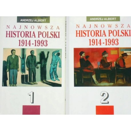 Najnowsza historia Polski 1914-1993 (kpl - 2 tomy) Andrzej Albert