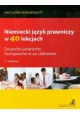 Niemiecki język prawniczy w 40 lekcjach Deutsche juristische Fachsprache in 40 Lektionen Ewa Tuora-Schwierskott