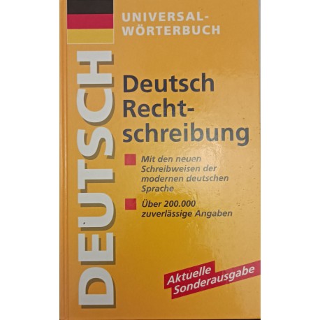 Deutsch Rechtschreibung Universalworterbuch Praca zbiorowa