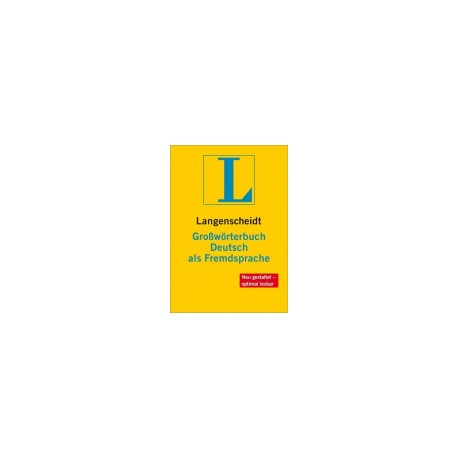 Langenscheidt Grossworterbuch Deutsch als Fremdsprache + CD Dieter Gotz, Gunther Haensch, Hans Wellmann