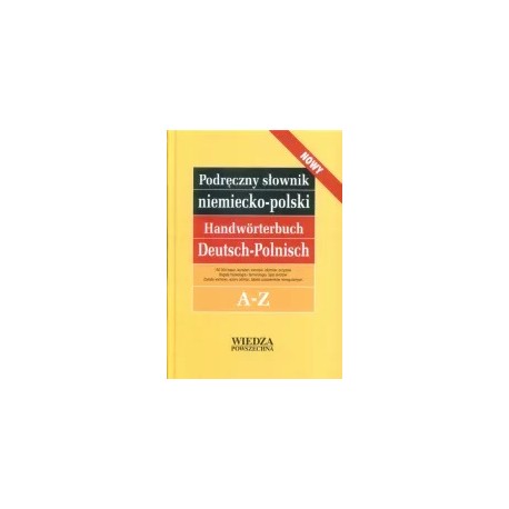 Podręczny słownik niemiecko-polski Handworterbuch Deutsch-polnisch A-Z Jan Chodera, Stefan Kubica, Andrzej Bzdęga