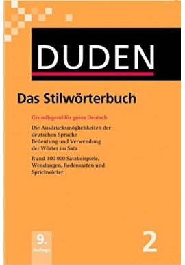 Das Stilworterbuch Grundlegend fur gutes Deutsch Dr Christine Tauchmann, Marion Trunk-Nussbaumer M.A. (Red.)