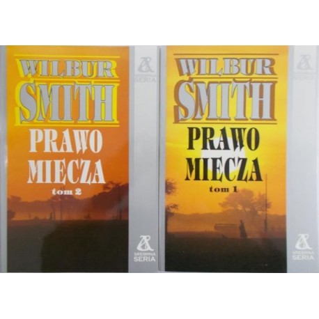 Prawo miecza Srebrna Seria Wilbur Smith (kpl - 2 tomy)