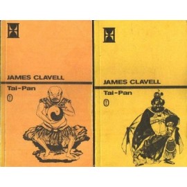 Tai-Pan Powieść o Hongkongu James Clavell (kpl - 2 tomy)