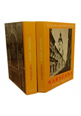 Warszawa Stare Miasto Tekst + ilustracje Łoziński Katalog Zabytków Sztuki
