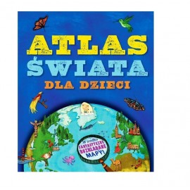 Atlas Świata dla dzieci Jan Green rozkładane mapy
