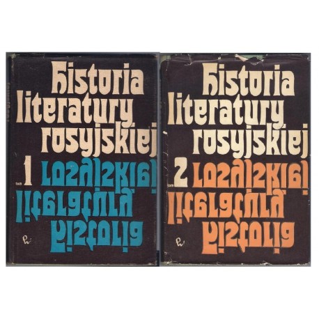 Historia literatury rosyjskiej 2 tomy red. Marian Jakubiec