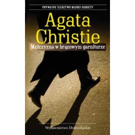 Mężczyzna w brązowym garniturze Agata Christie (pocket)