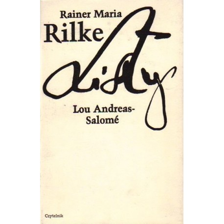 Listy Rainer Maria Rilke, Lou Andreas-Salome