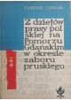 Z dziejów prasy polskiej na Pomorzu Gdańskim w okresie zaboru pruskiego Tadeusz Cieślak