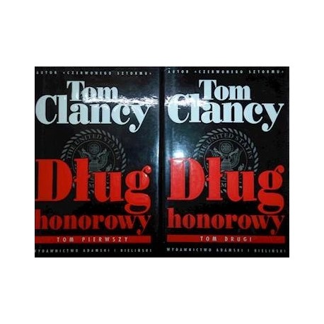 Dług honorowy Tom Clancy (kpl - 2 tomy)