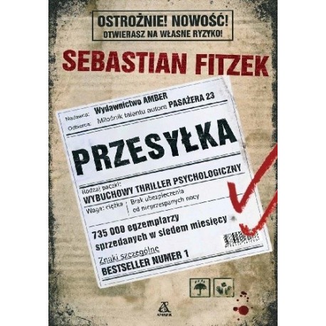 Przesyłka Sebastian Fitzek