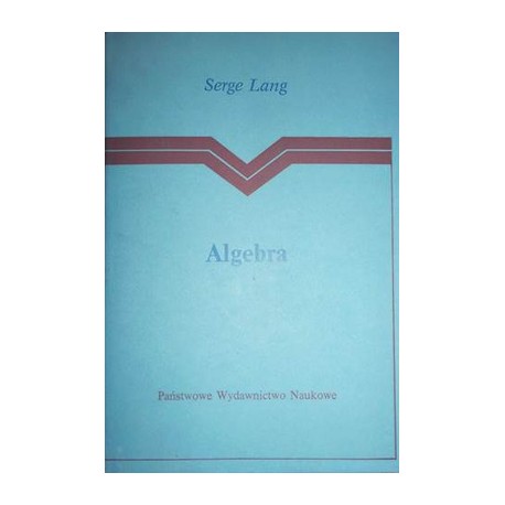 Algebra Serge Lang