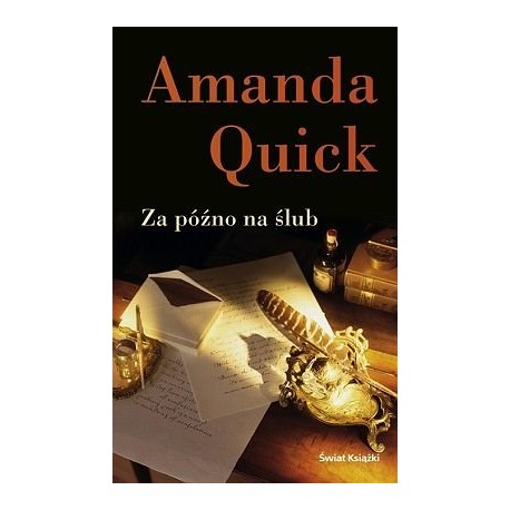 Za późno na ślub Amanda Quick