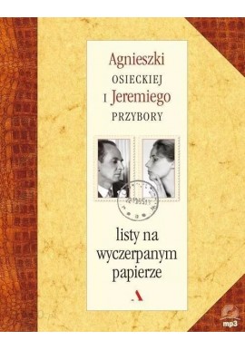 Agnieszki Osieckiej i Jeremiego Przybory listy na wyczerpanym papierze Magda Umer (opiekun artystyczny) + CD