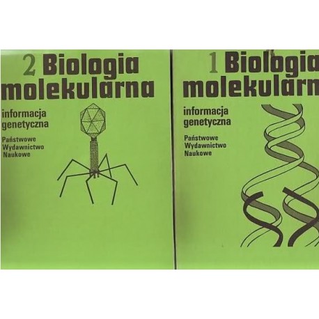 Biologia molekularna Informacja genetyczna (kpl - 2 tomy) Praca zbiorowa pod red. Zofii Lassoty