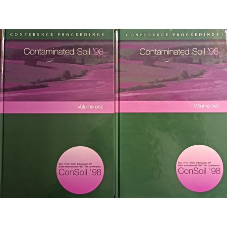 Contaminated Soil '98 (2 tomy) Conference Proceedings Group work