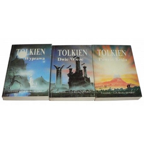 Władca Pierścieni J.R.R. Tolkien (kpl - 3 tomy) Tłumaczenie Maria Skibniewska