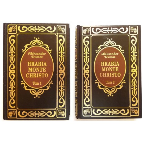Hrabia Monte Christo Aleksander Dumas (kpl - 2 tomy) Seria Ex Libris