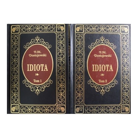 Idiota Fiodor M. Dostojewski (kpl - 2 tomy) Seria Ex Libris