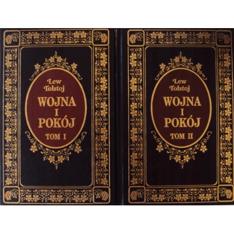 Wojna i pokój Lew Tołstoj (kpl - 2 tomy) Seria Ex Libris