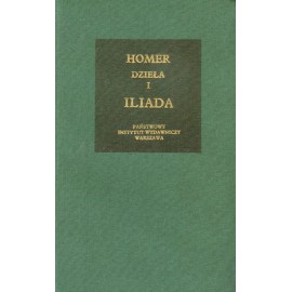 Dzieła I Iliada Homer Seria Bibliotheca Mundi