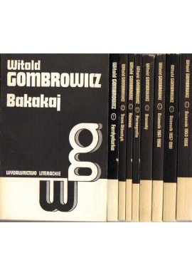 Dzieła 9 tomów Witold Gombrowicz