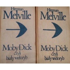 Moby Dick czyli biały wieloryb Herman Melville (kpl - 2 tomy)
