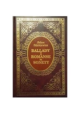 Ballady i romanse. Sonety Adam Mickiewicz Seria Ex Libris