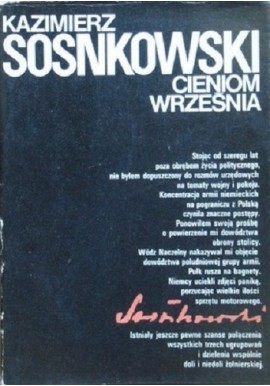 Cieniom września Kazimierz Sosnkowski