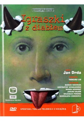 Igraszki z diabłem Jan Drda + DVD Teatr TVP reż. Tadeusz Lis