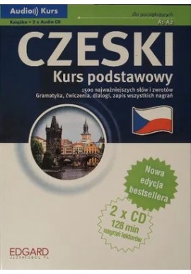 Czeski Kurs podstawowy A1-A2 Książka + 2 x Audio CD Praca zbiorowa