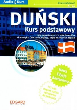 Duński Kurs podstawowy A1-A2 Książka + 2 x Audio CD Praca zbiorowa