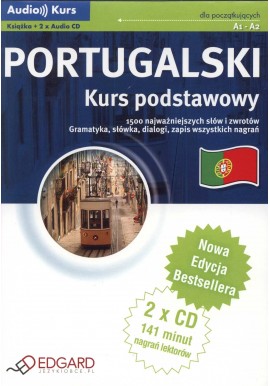Portugalski Kurs podstawowy A1-A2 Książka + 2 x Audio CD Praca zbiorowa