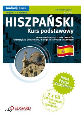 Hiszpański Kurs podstawowy A1-A2 Książka + 2 x Audio CD Praca zbiorowa