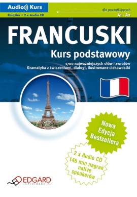 Francuski Kurs podstawowy A1-A2 Książka + 2 x Audio CD Praca zbiorowa