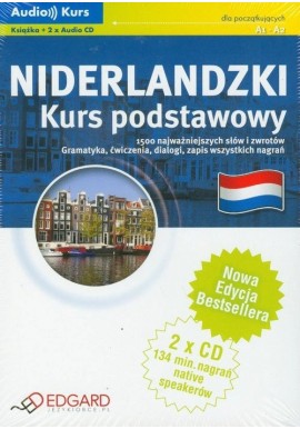 Niderlandzki Kurs podstawowy A1-A2 Książka + 2 x Audio CD Praca zbiorowa