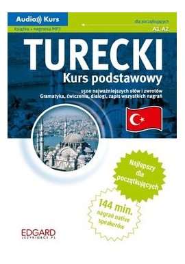 Turecki Kurs podstawowy A1-A2 Książka + 2 x Audio CD Praca zbiorowa