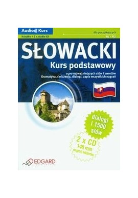 Słowacki Kurs podstawowy A1-A2 Książka + 2 x Audio CD Praca zbiorowa